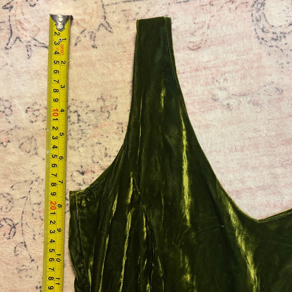 RARE! 80’s Betsey Johnson Punk label,crushed velvet dress - Picture 14 of 15